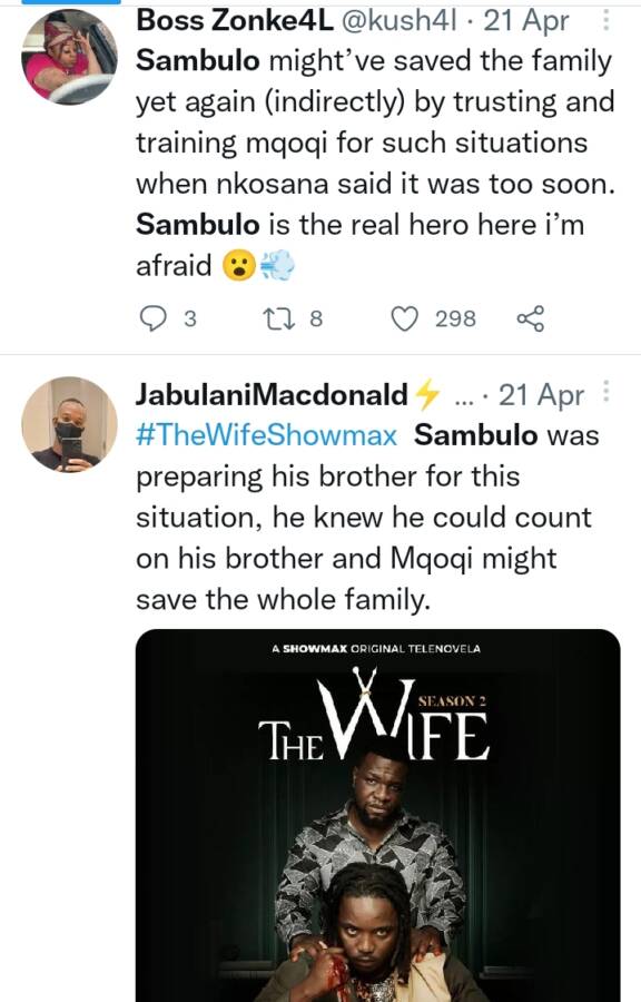 #Thewifeshowmax: Viewers Applaud Sambulo Training Mqoqi, Naledi'S Relationship With Qhawe 2