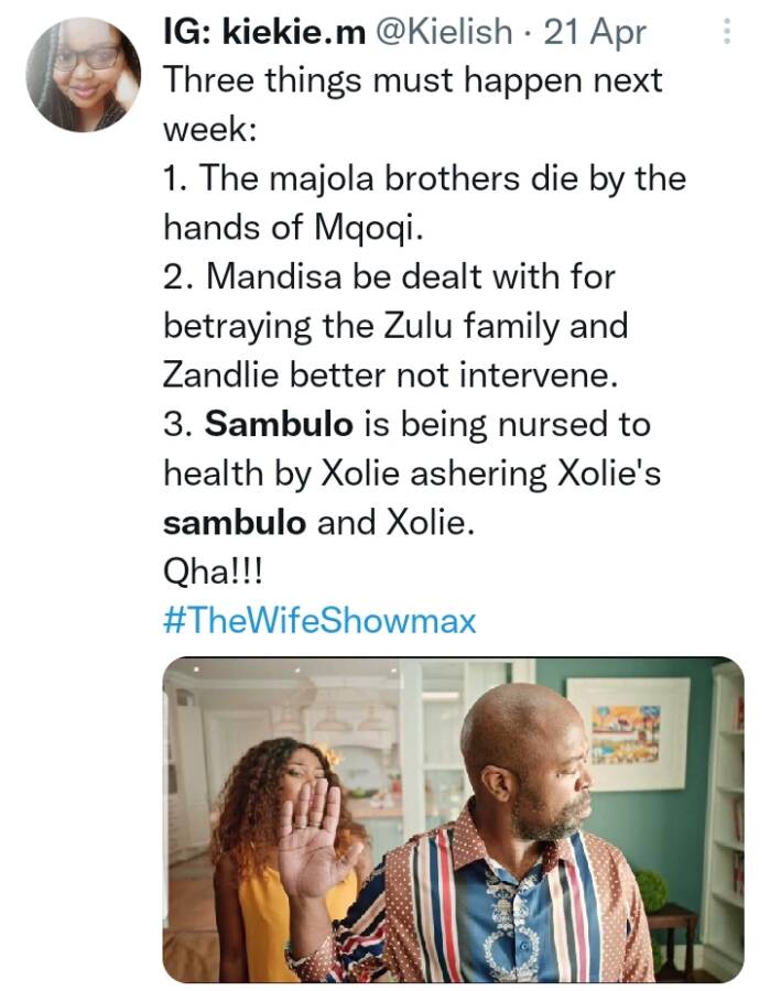 #Thewifeshowmax: Viewers Applaud Sambulo Training Mqoqi, Naledi'S Relationship With Qhawe 5