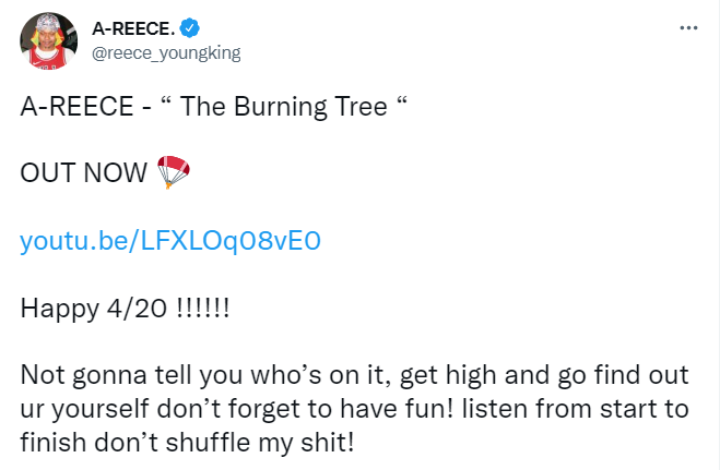 A-Reece – The Burning Tree 2