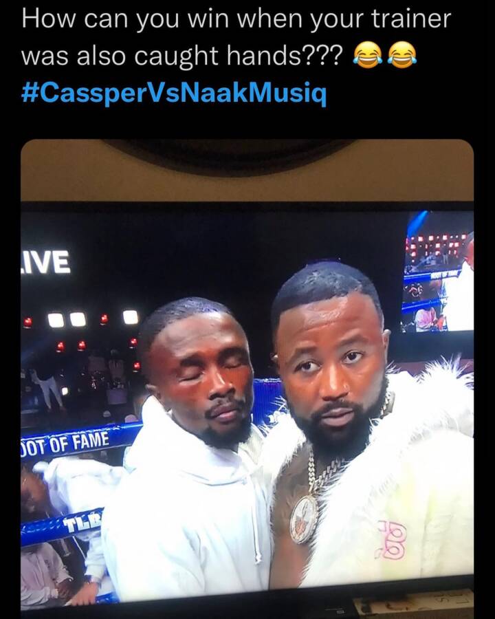 Cassper Nyovest Loses To Naakmusiq In The Big Celebrity Boxing Fight 4