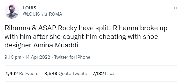 Rihanna Reportedly Breaks Up With A$Ap Rocky 3