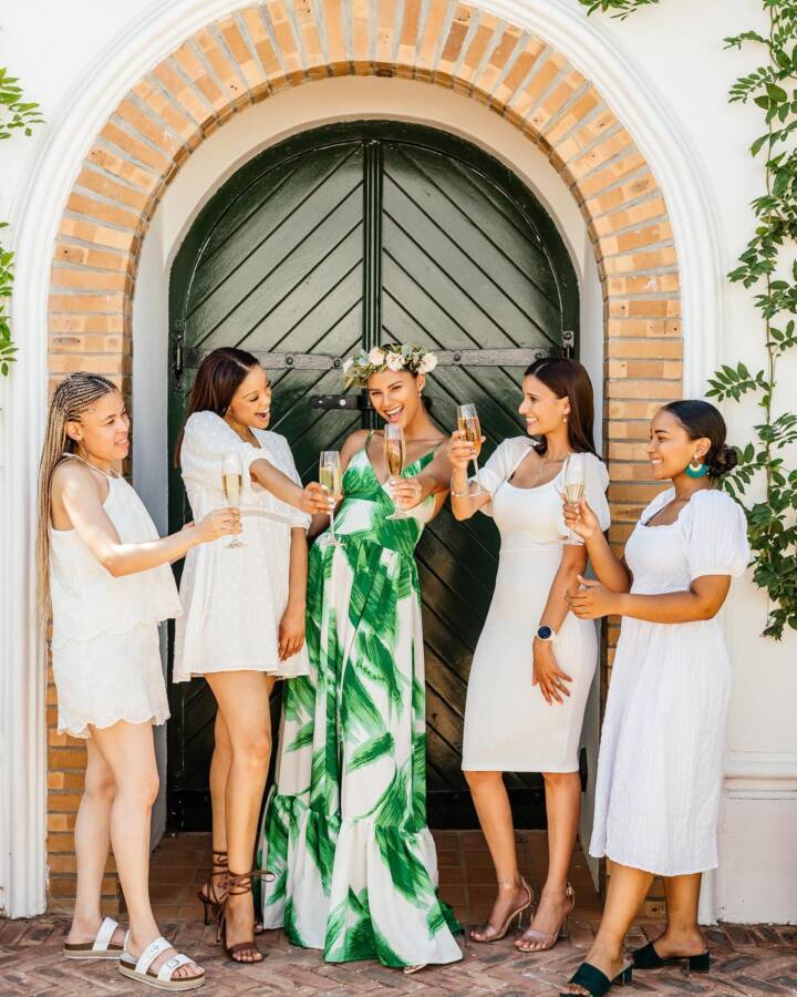 Video &Amp; Photos: Former Miss Sa Tamaryn Green Officially Married 25