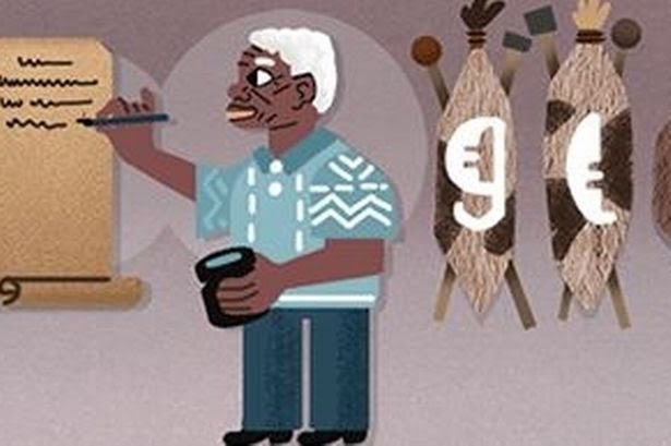 Today'S Google Doodle Honours South African Celebrated Poet Mazisi Kunene At 92 2