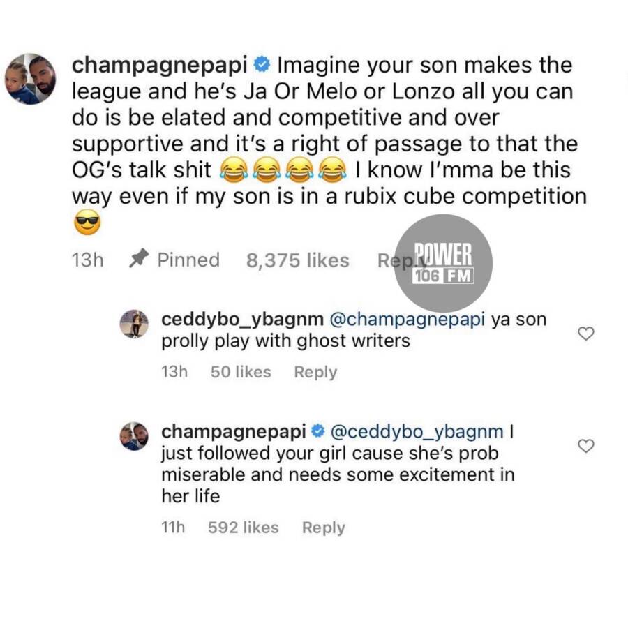 Ghostwriter Claims: Drake Messages Troll'S Wife On Instagram 2