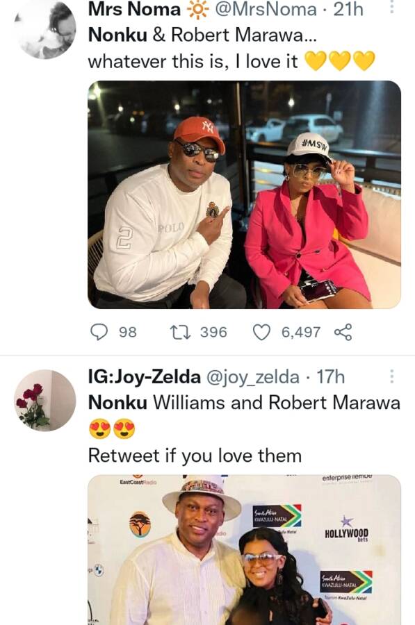 Nonku Williams And Robert Marawa Link Hands, Spark Dating Rumours (Video) 2