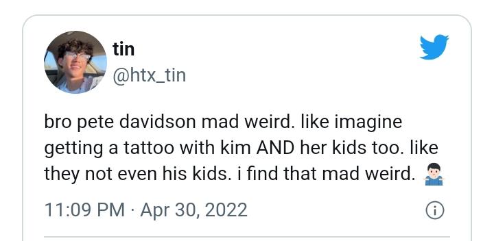 &Quot;Weird&Quot; — Pete Davidson Under Fire For Getting A Tattoo Of Kanye West &Amp; Kim Kardashian'S Kids 6