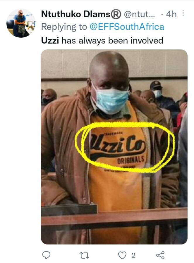 Uzzi: Mzansi Links Brand To Crime As Suspects In Hillary Gardee Murder Appear In Court 11