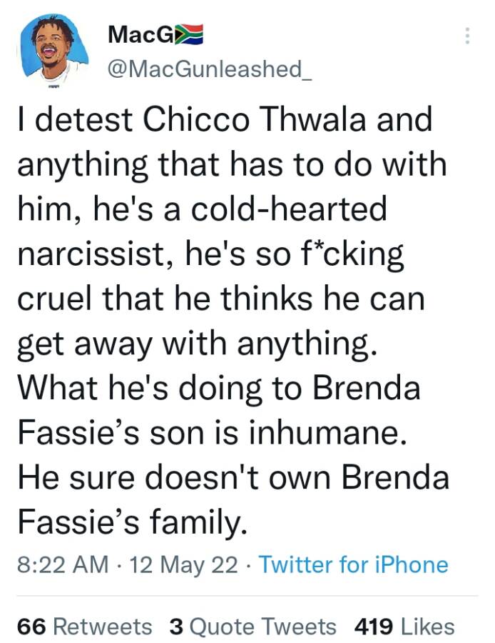 Controversy Erupts Between Chicco Twala &Amp; Bongani Fassie Over Brenda Fassie Doccie — Peeps React 4