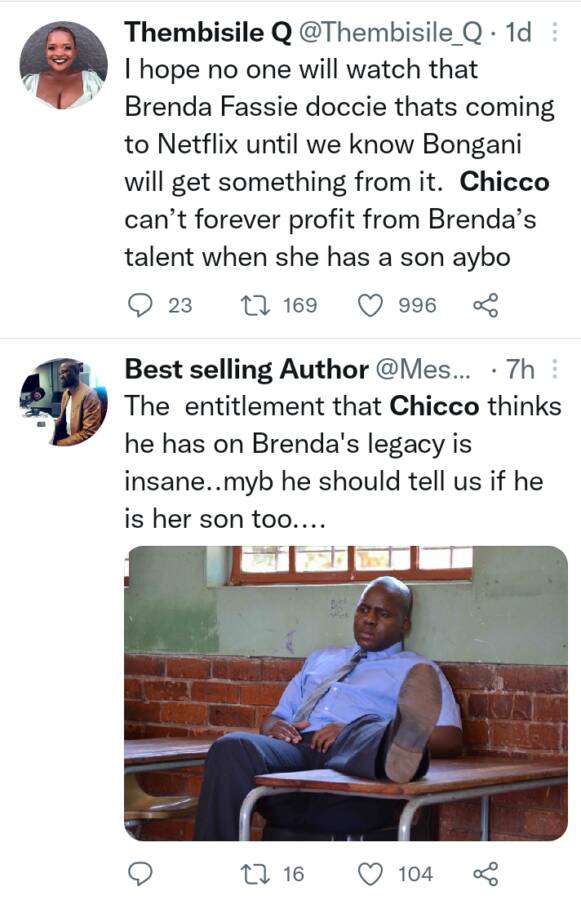 Controversy Erupts Between Chicco Twala &Amp; Bongani Fassie Over Brenda Fassie Doccie — Peeps React 5