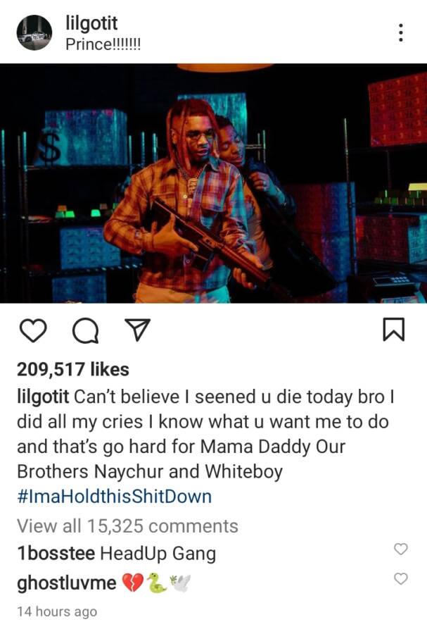 Lil Gotit Announces Brother Lil Keed'S Death 2