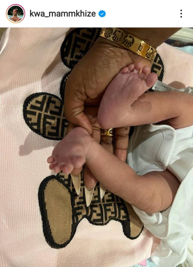 Meet Miaandy: Andile And Tamia Mpisane Welcome Baby Girl 2