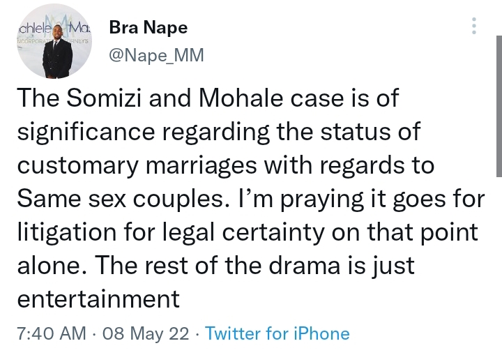 Somizi &Amp; Mohale Divorce Proceeding Halted Due To Unregistered Marriage 3