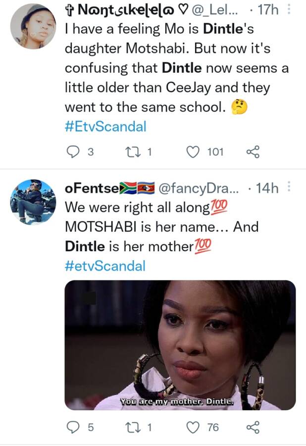 Scandal! Viewers Takes On Dintle'S Daughter Motshabi 3
