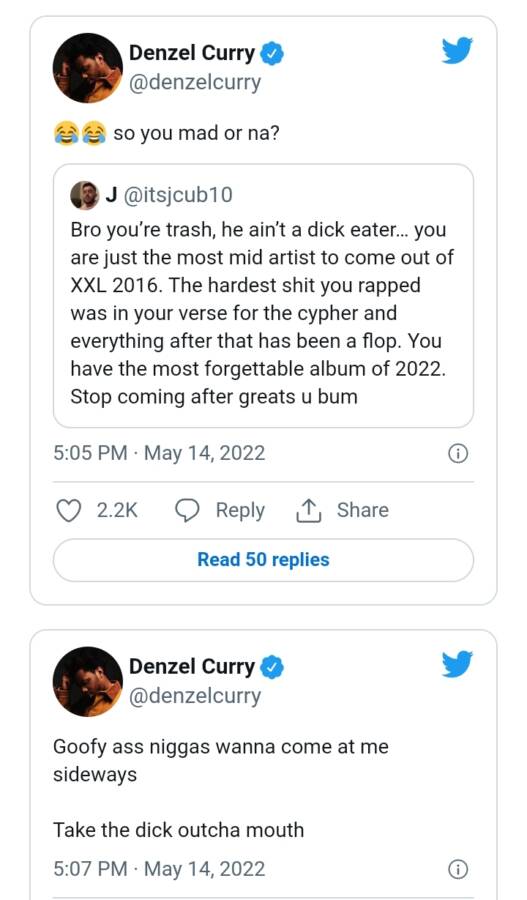 Denzel Curry Disses Ye'S &Quot;Donda&Quot; And Drake'S &Quot;Certified Lover Boy&Quot; Albums 5