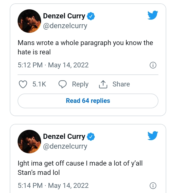 Denzel Curry Disses Ye'S &Quot;Donda&Quot; And Drake'S &Quot;Certified Lover Boy&Quot; Albums 4