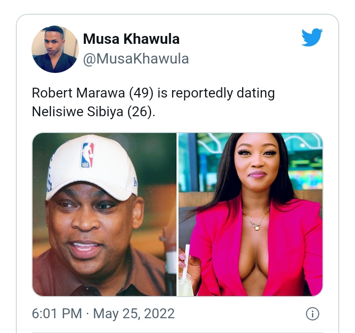 Robert Marawa Reportedly Dating Nelisiwe Sibiya 2