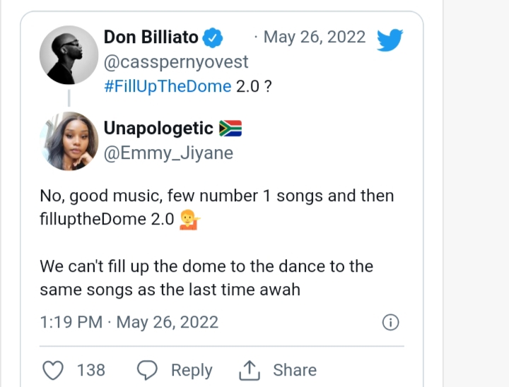 Mixed Reactions As Cassper Teases Fill Up The Dome 2.0 4