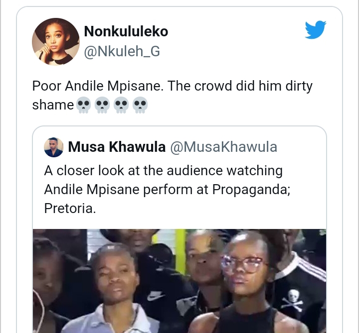 Andile Mpisane Mocked Over &Quot;Boring&Quot; Performance In Pretoria (Video) 2