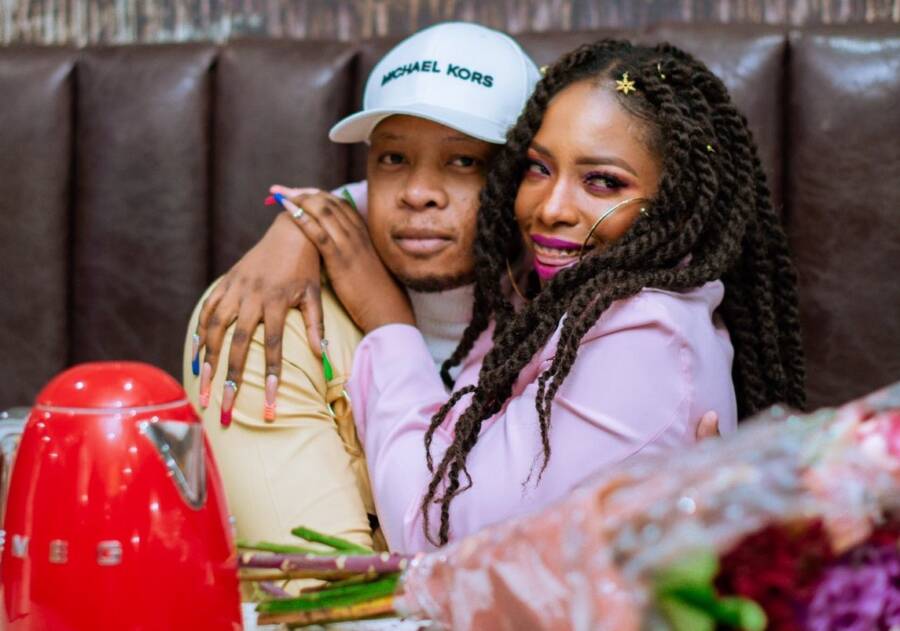 My Smeg &Amp; Gigi Lamayne Shared A Kiss At Their Date, See Pictures &Amp; Videos 1