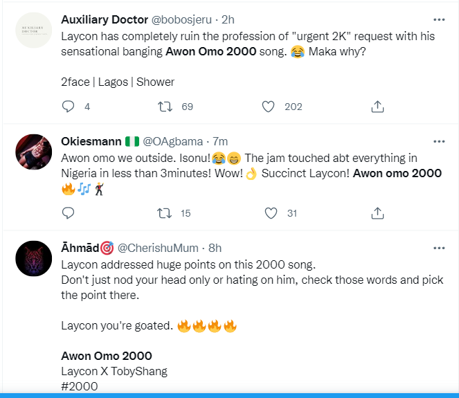 Awon Omo &Quot;2000&Quot;, Laycon Enlists Toby Shang For New Song 3