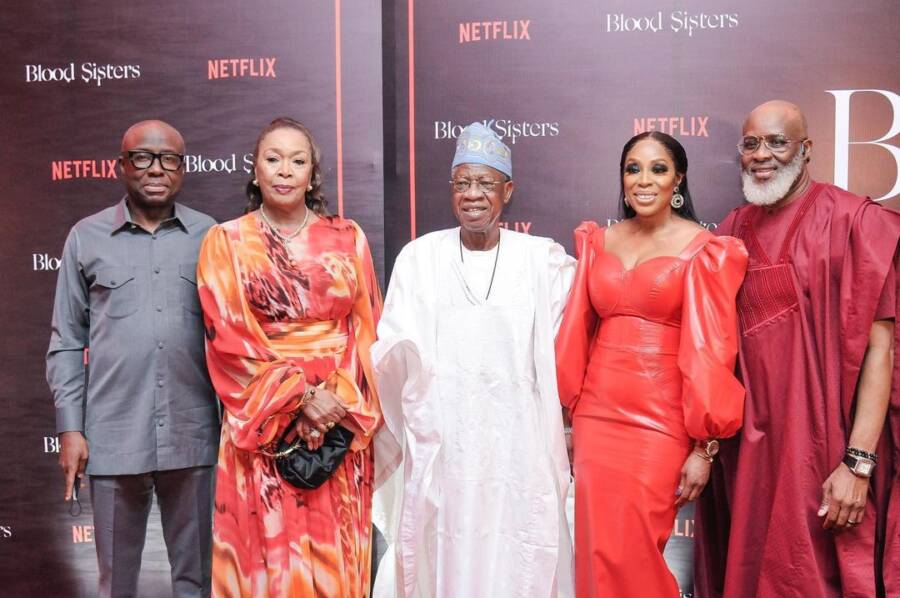 Blood Sisters Premiere: Nollywood Stars Turn Up In Red (Photos) 6