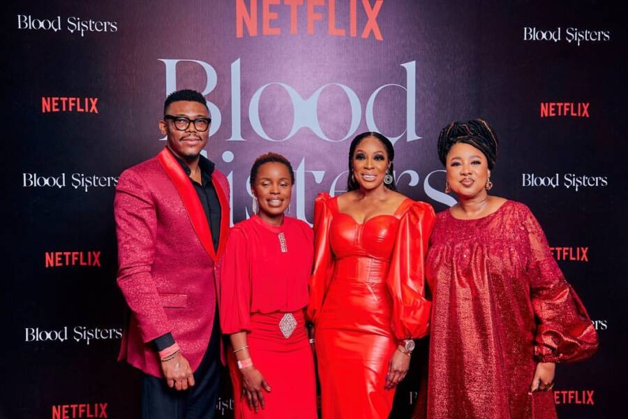 Blood Sisters Premiere: Nollywood Stars Turn Up In Red (Photos) 5