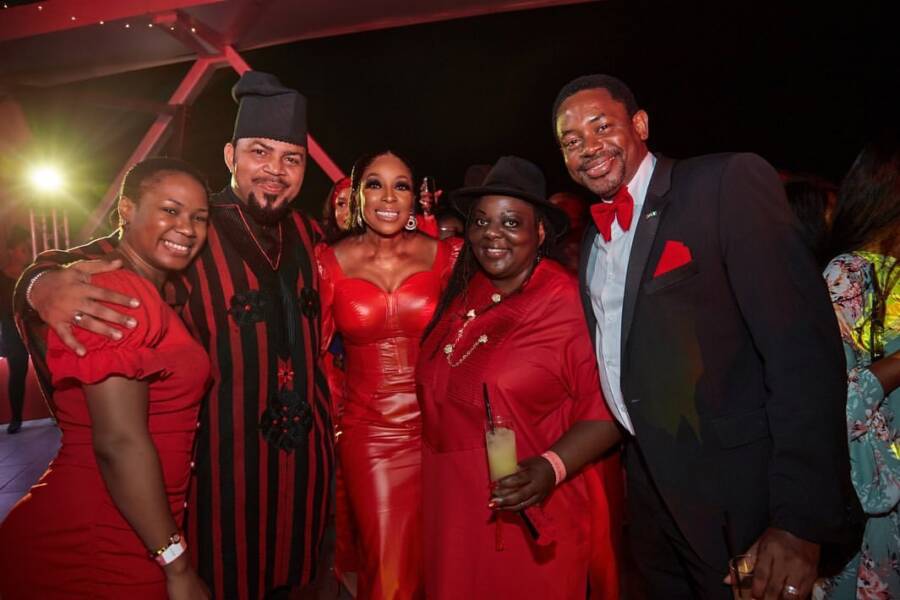 Blood Sisters Premiere: Nollywood Stars Turn Up In Red (Photos) 9