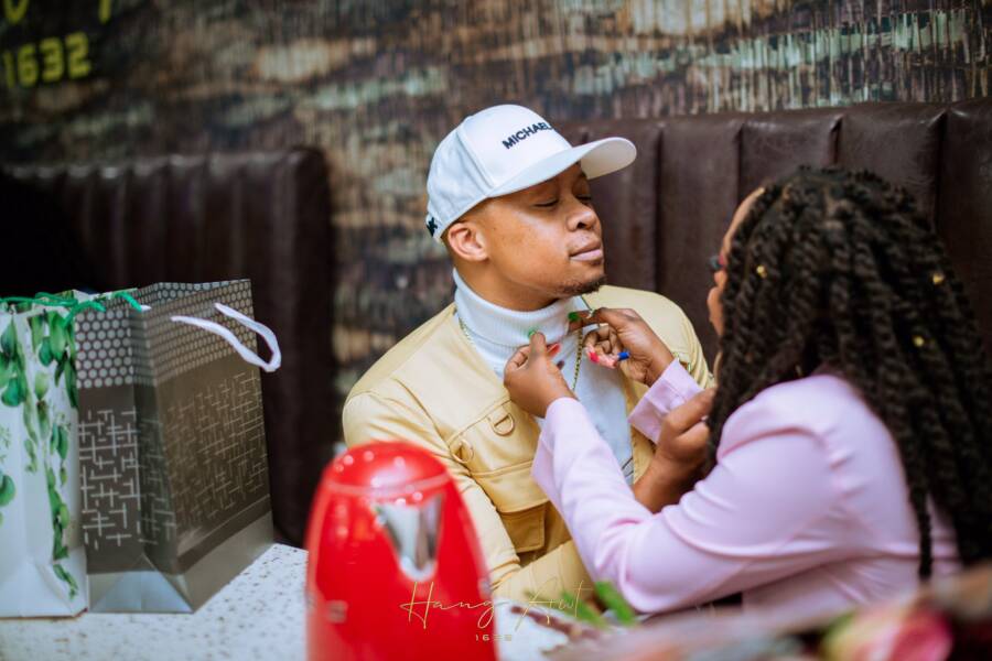My Smeg &Amp; Gigi Lamayne Shared A Kiss At Their Date, See Pictures &Amp; Videos 12