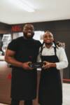 SA Sports Legends Tendai “Beast” Mtawarira And Siphiwe Tshabalala Test Their Skills In The Kitchen