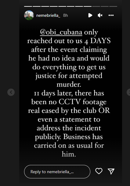 “Traumatised” – Lady In Cubana Club Shooting Tells Her Story Involving Burna Boy 11