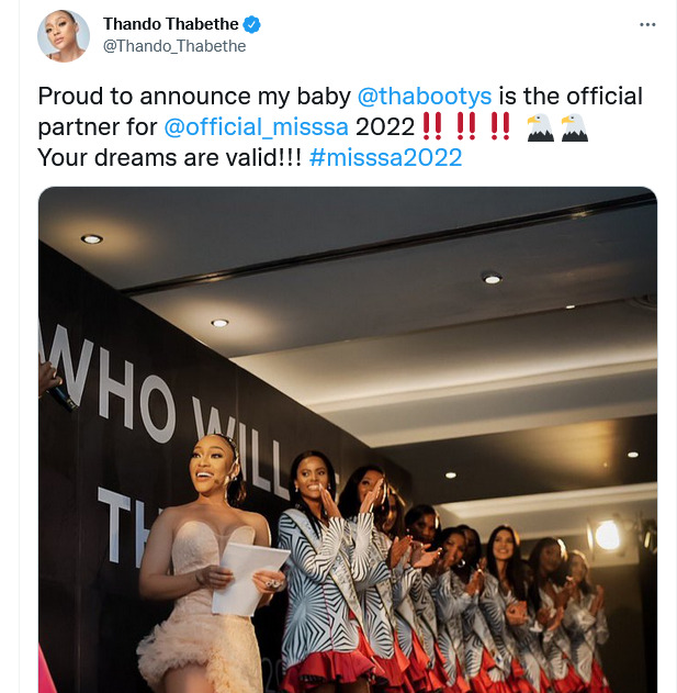 Miss South Africa 2022: Thando Thabethe'S Thabootys Clinches Swimwear Deal 2