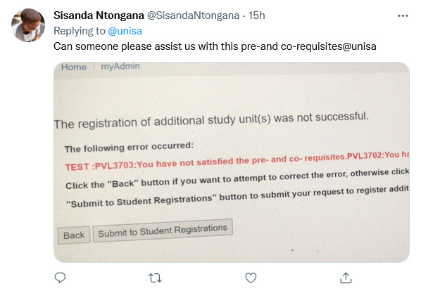 Unisa Announces Registration Open For 2Nd Semester 2022 – Students Complain About Problems Using The Site 4