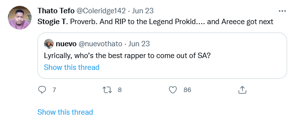 Proverb Or Stogie T? South Africa Debates Who The Best Rapper Is 7