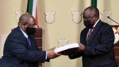 C.J Zondo To Hand Ramaphosa The Final State Capture Report At Union Building Today