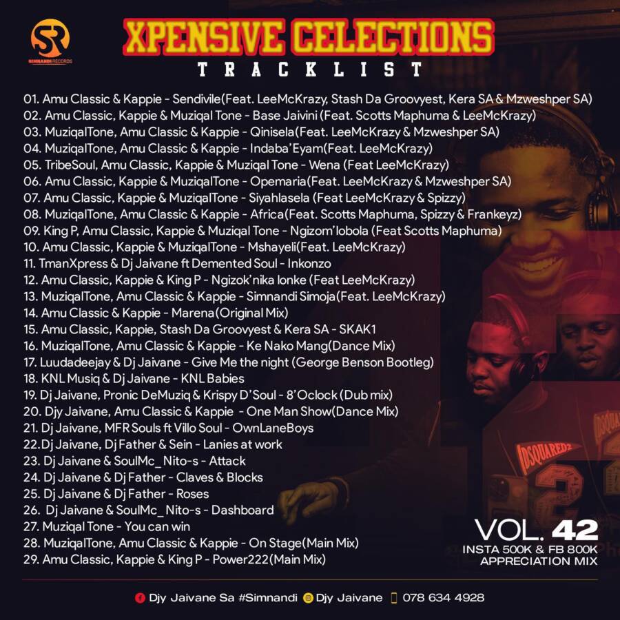 DJ Jaivane – Xpensive Clections Vol. 42 Album