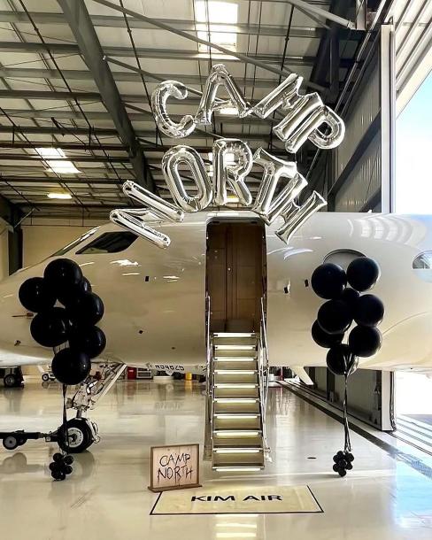 North West And Her Buddies Flew To A Birthday Celebration On Kim Kardashian'S Private Plane 3
