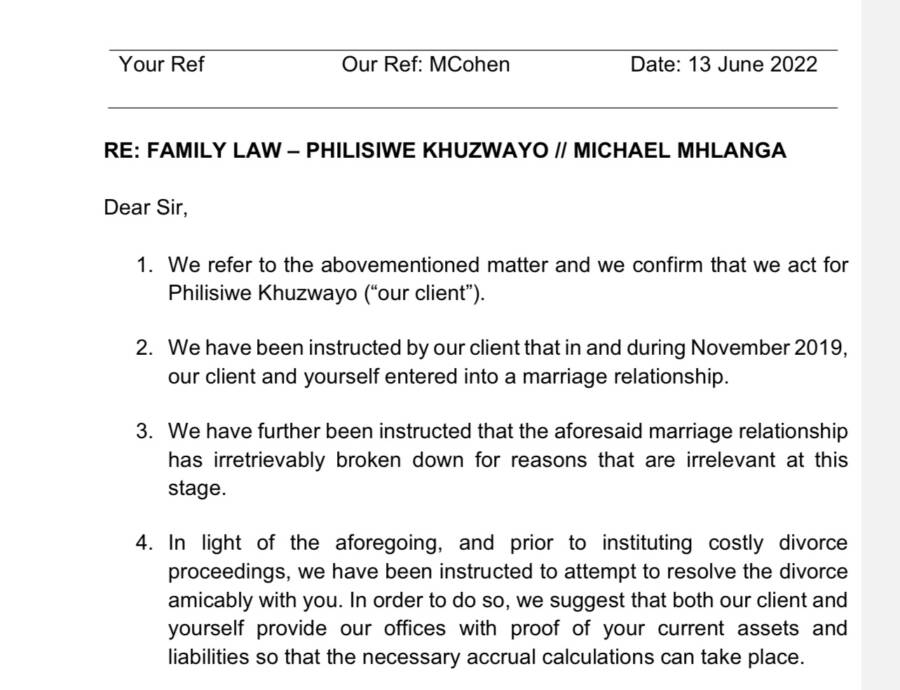 Lee Khuzwayo And Husband, Michael Mhlanga, Allegedly Split 2