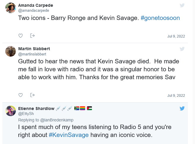 Radio Veteran Kevin Savage Dead At 69 2