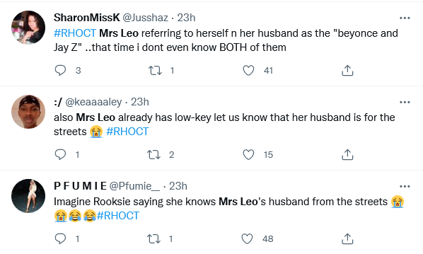 #Rhoct: The Real Housewives Of Cape Town Viewers Talk Mrs Leo, Thato Rushda 3