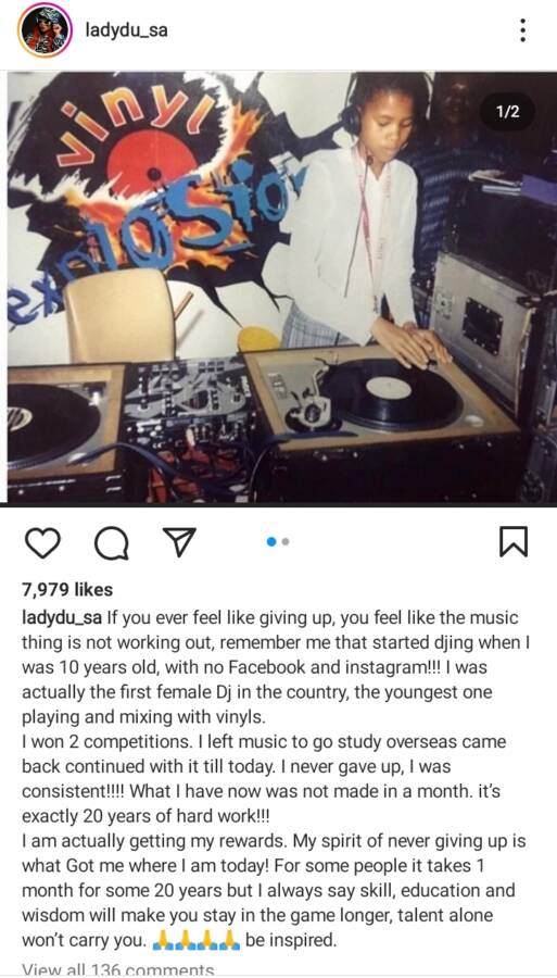 Lady Du Says She &Quot;Was The First Female Dj In South Africa 2