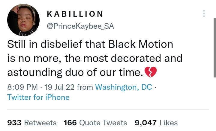 Prince Kaybee Reacts To Black Motion'S Alleged Split 2