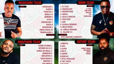Celebrity Soccer Game: Here Are The Players For Gqom, Maskandi, Hip-Hop & Amapiano Team