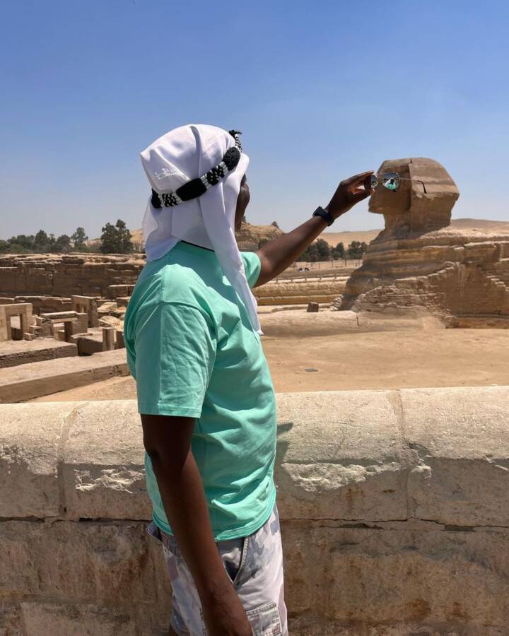 After Completing Academic Program, Oskido Storms Egypt To Cool Off (Pictures) 4