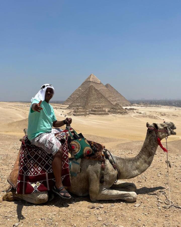 After Completing Academic Program, Oskido Storms Egypt To Cool Off (Pictures) 3
