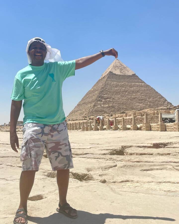 After Completing Academic Program, Oskido Storms Egypt To Cool Off (Pictures) 2