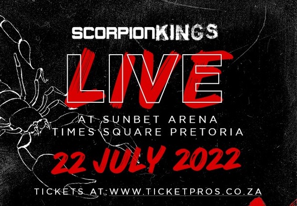 Scorpion Kings Live Confirm Show Line-up