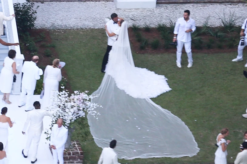 In Pictures: Ben Affleck And Jennifer Lopez'S Georgia Wedding 16