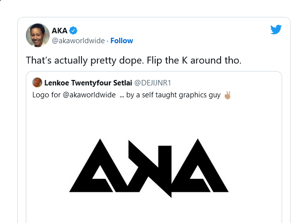 Aka Requests Logo Design, Laughs At What Fans Share 2