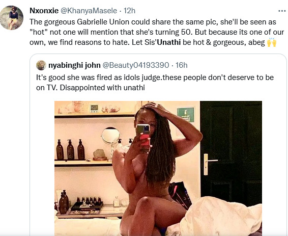 Unathi'S Nude Photos Divide South Africans 4