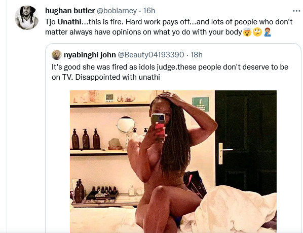 Unathi'S Nude Photos Divide South Africans 8